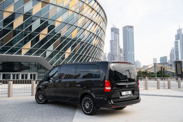 Black Mercedes V Class, 2018 Photo 6