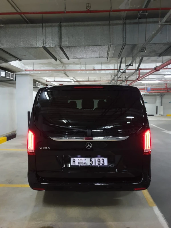 Black Mercedes V250, 2019 Photo 6