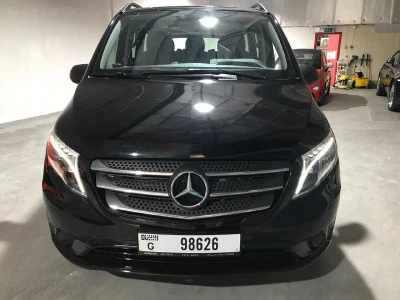 Black Mercedes VITO, 2019 Photo 1