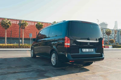 Black Mercedes V Class, 2017 Photo 2